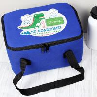 Personalised Be Roarsome Dinosaur Lunch Bag Extra Image 3 Preview